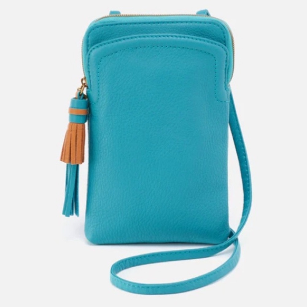HOBO Nila Turquoise Cellphone Crossbody Bag - Picture 7 of 9